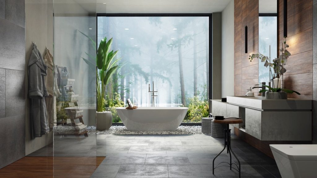 What do you need to make a luxury bathroom?