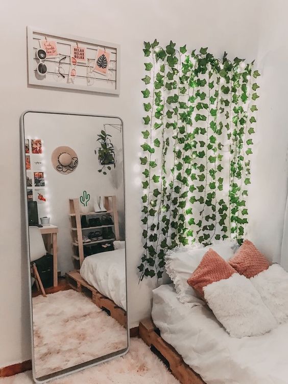 Lending Mirror for The Small Bedroom Decoration