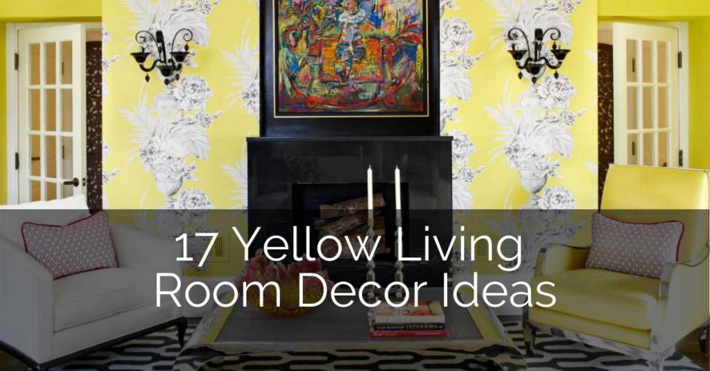 17 Yellow Living Room Decor Ideas